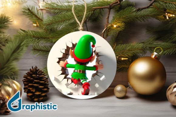 3D Cute ELF Christmas Ornament B 123: A Designer's Real-World Review