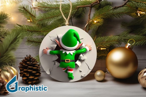 3D Cute ELF Christmas Ornament B 125: A Designer's Real-World Review