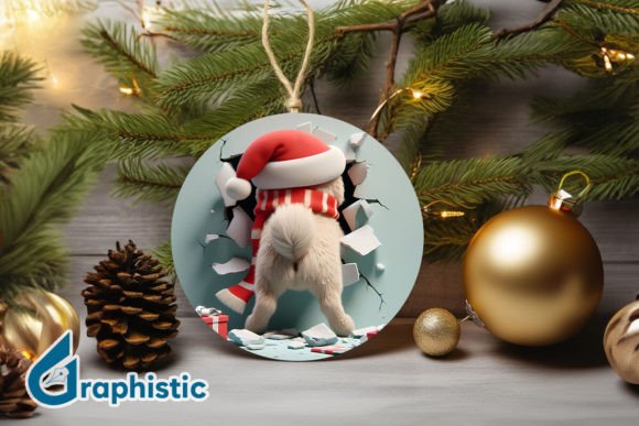 3D Dog Christmas Ornament Back 27: A Review for Digital Sellers