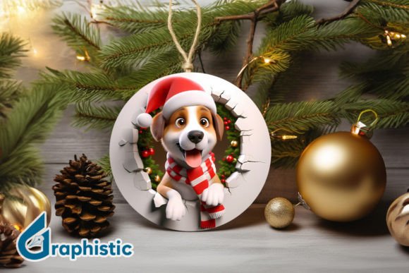 3D Dog Christmas Ornament Front 30: A Designer's Review