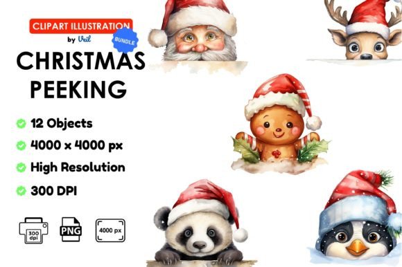 Christmas Peeking: A Practical Review for Commercial Illustrations