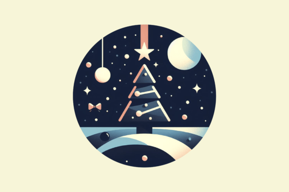 Reviewing Round Christmas Landscape for Real Embroidery Work